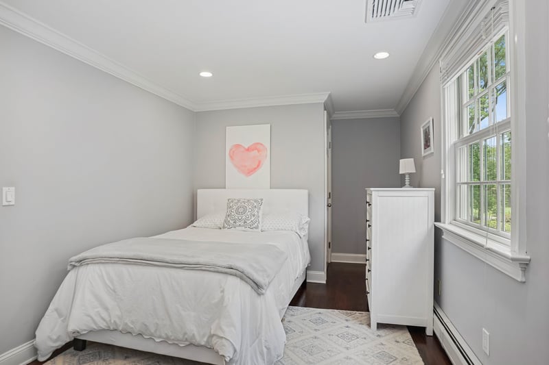 Fourth BR with walk up attic access