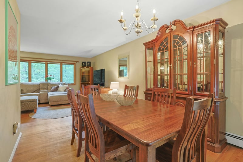 View from Dining Area to Living Room.
