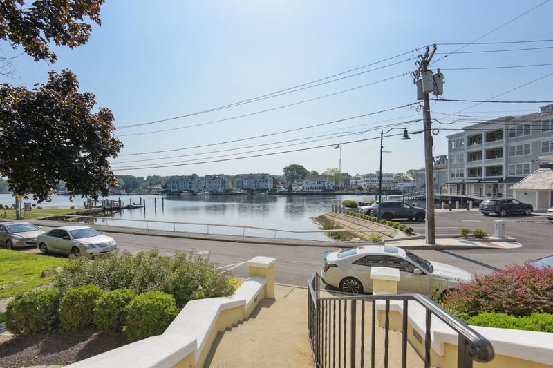 Stunning Water Views in Historic Downtown Mystic.