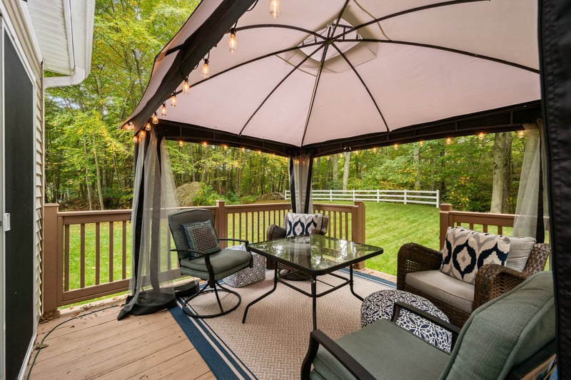 Relax on your back deck