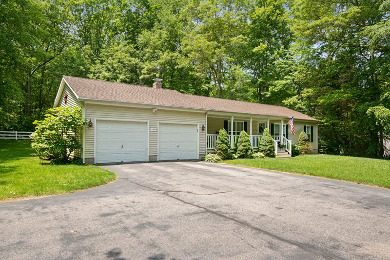Two car garage