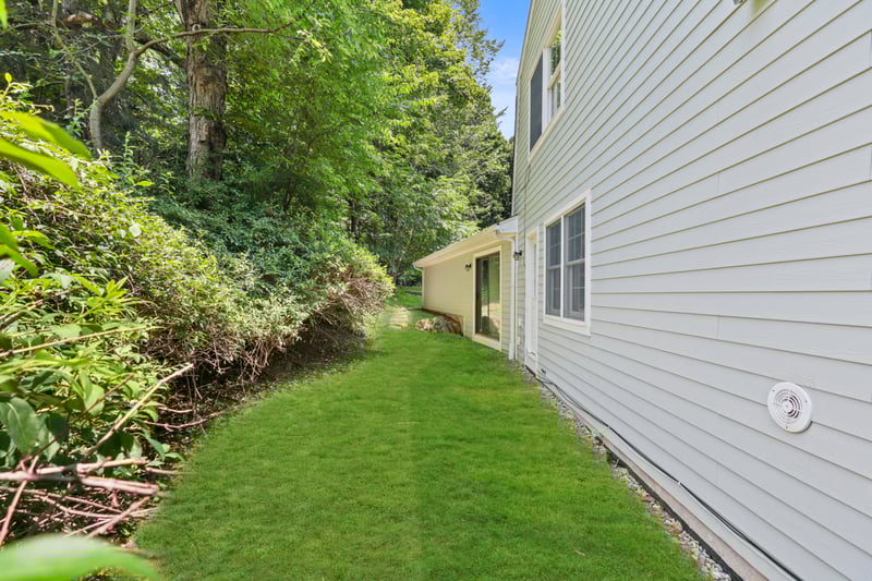 Rear View of the Home
