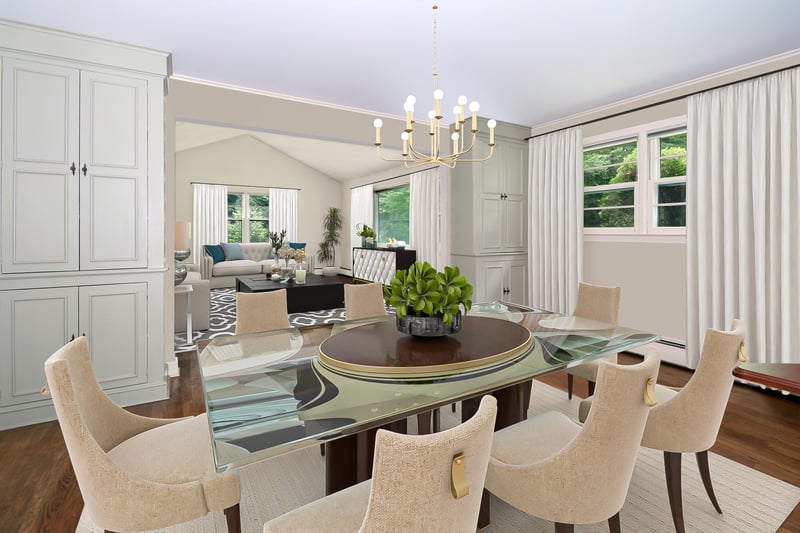Brind your own special style to these wonderful living spaces.