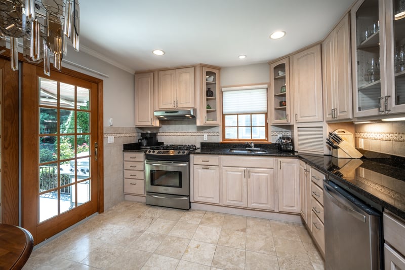 Another view of spacious kitchen.