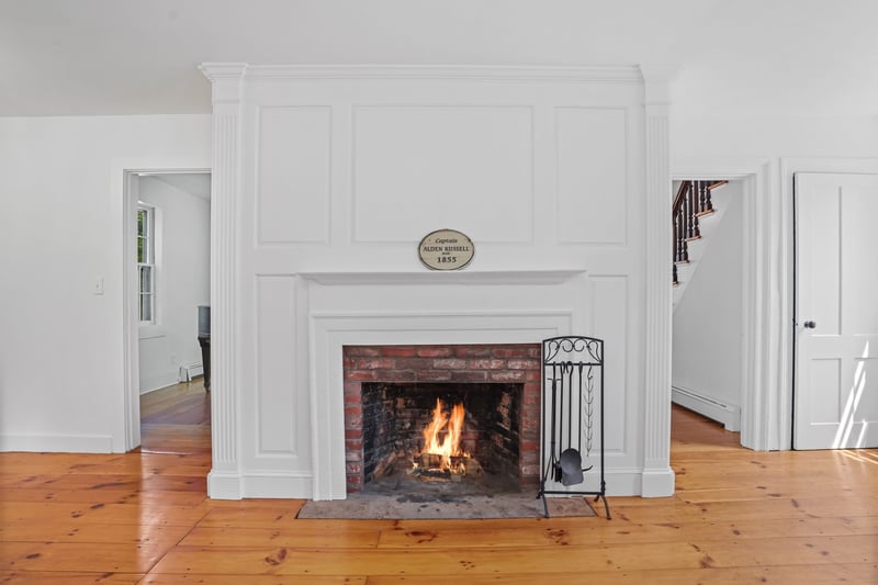 Family Room with fireplace