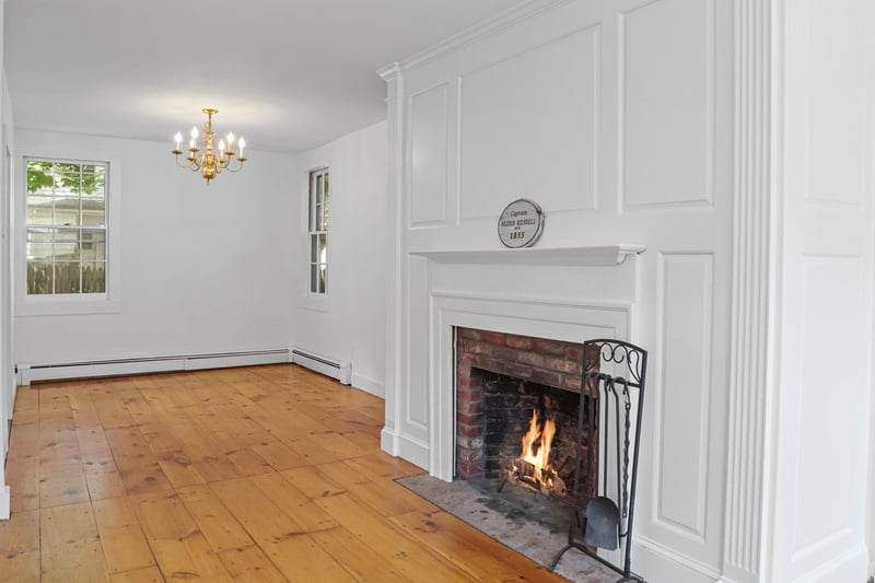 Family Room with Dining Area - Flexible space that could easily be reconfigured to fit your needs!