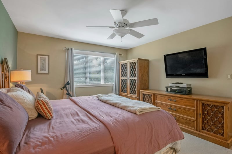 Another view of the primary bedroom