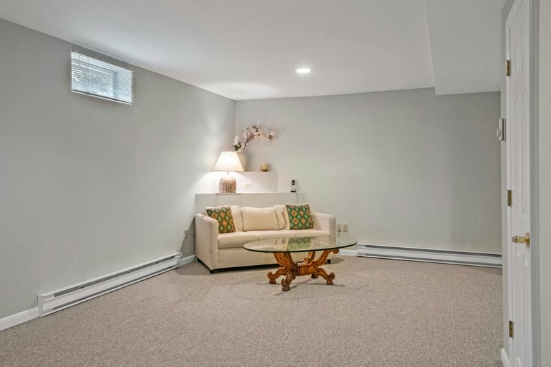 Lower-level large family room