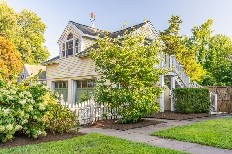 View of front of home with stairs
