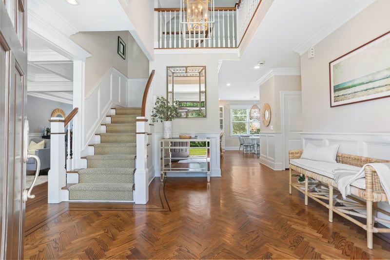 Spacious front foyer
