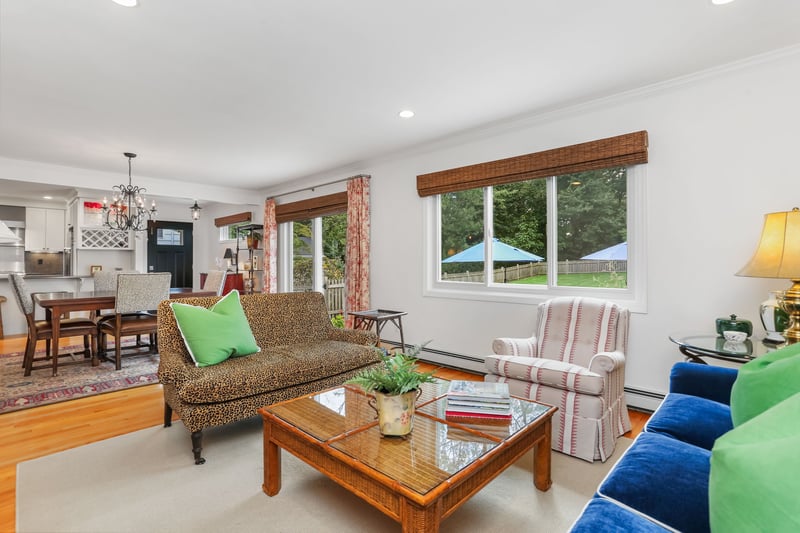 Open floor plan.