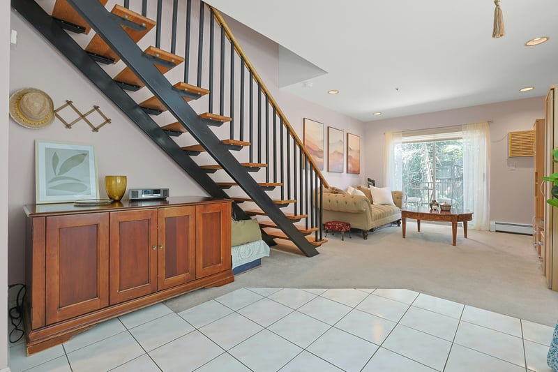 and hang your hat (or dog leash!) in a convenient understair drop zone.