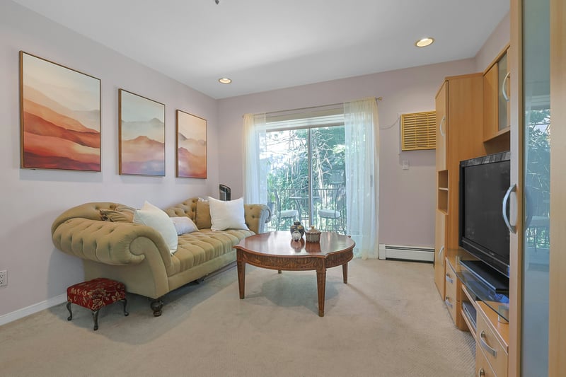 The living room opens to Balcony #1