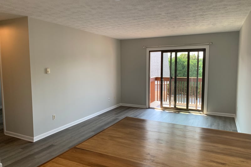 Living Room, sliders to deck