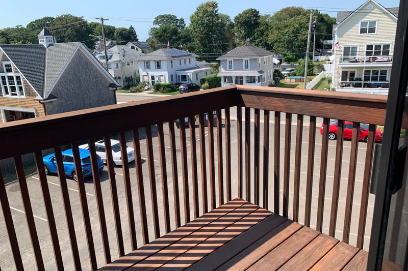 View from deck