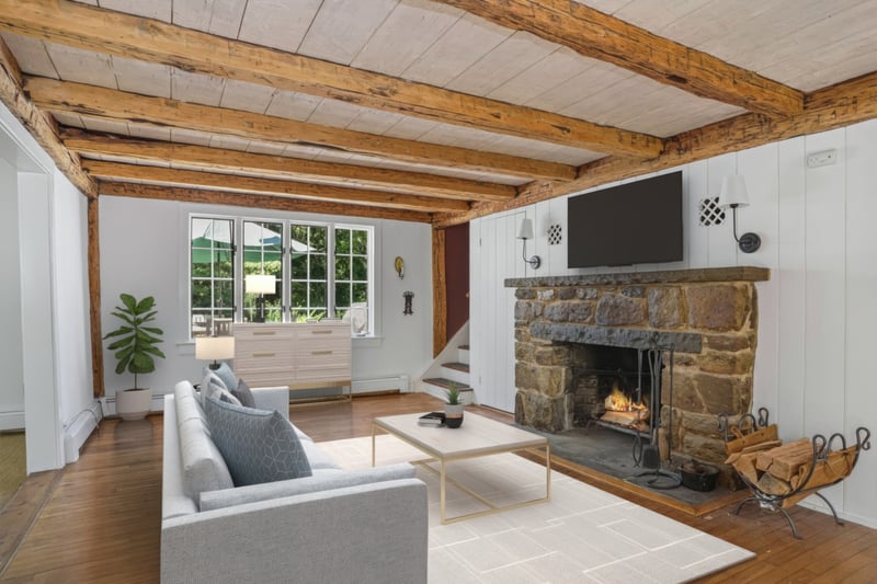 Living Room Virtually Staged