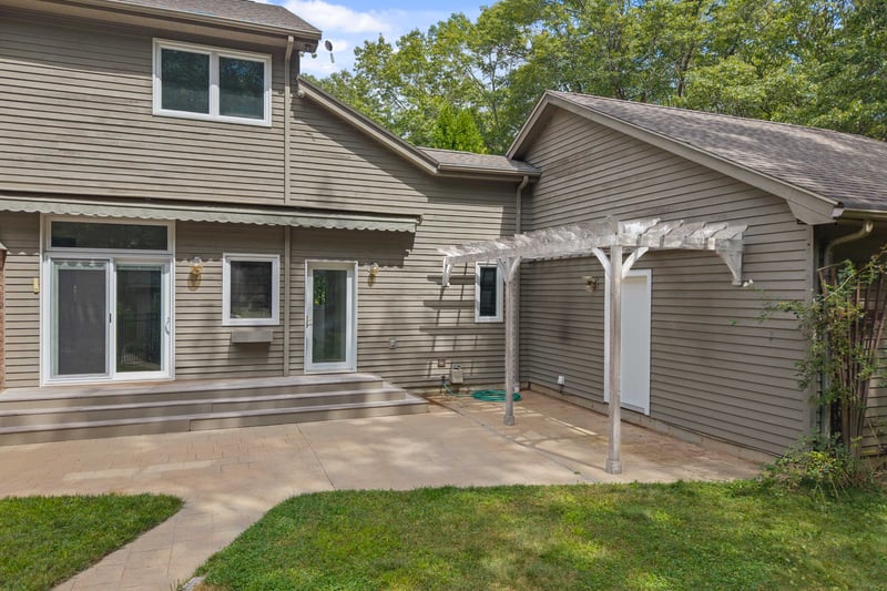 Enjoy the patio off the livingroom