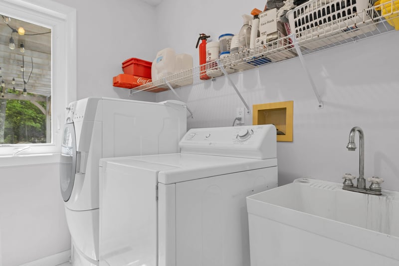 dedicated laundry room