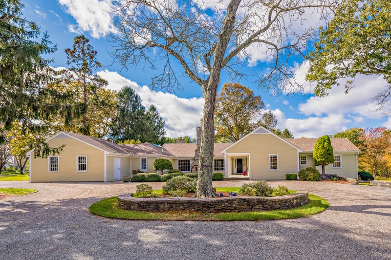 The Best of One-Level Living. The Main House offer 4 Bedrooms with 3 Full and 2 Half Baths all on one floor.