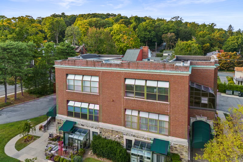 Aerial view of Building