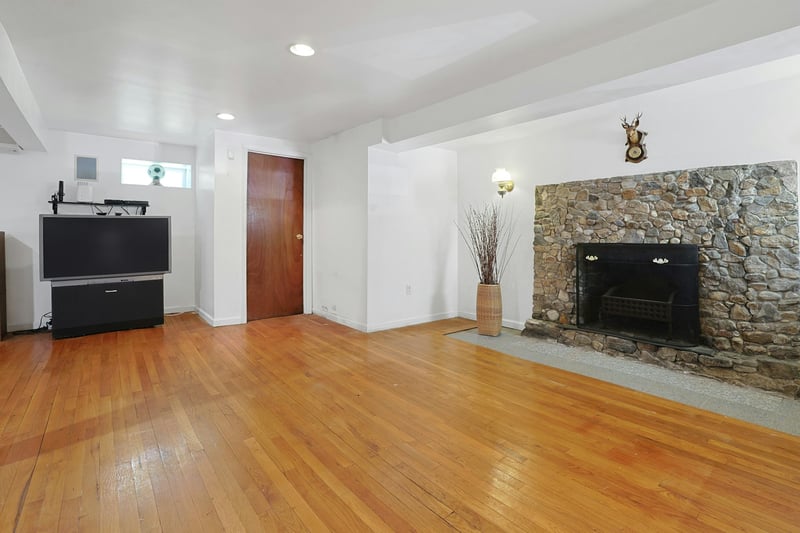 Basement family room