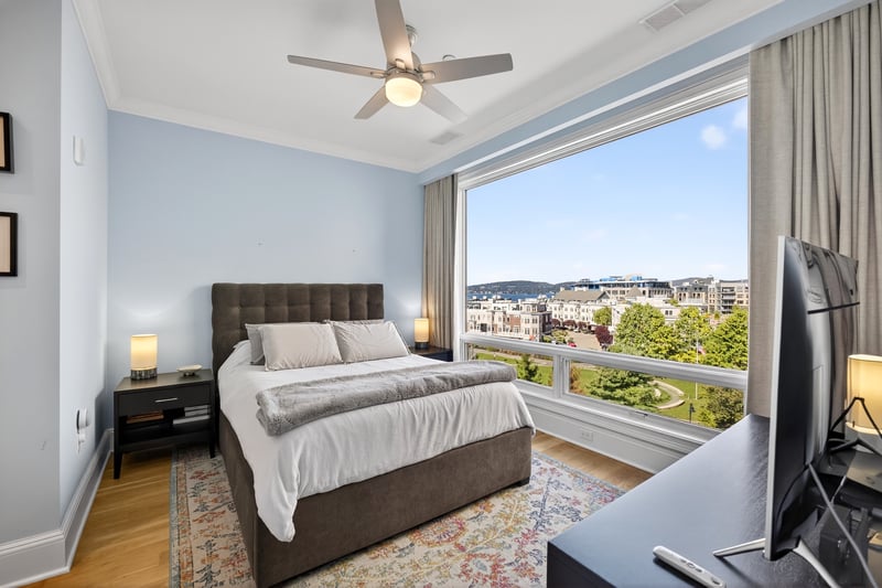 Primary Bedroom with oversized window