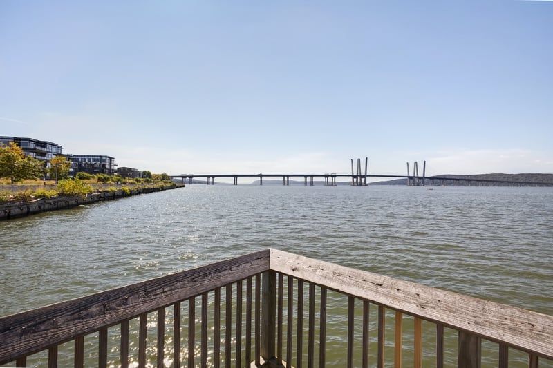 view of bridge from pier