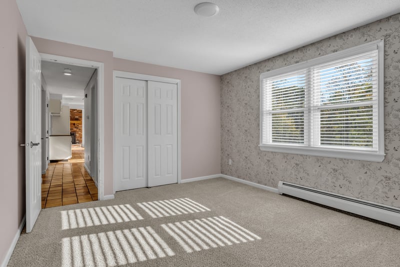 A convenient main level bedroom.