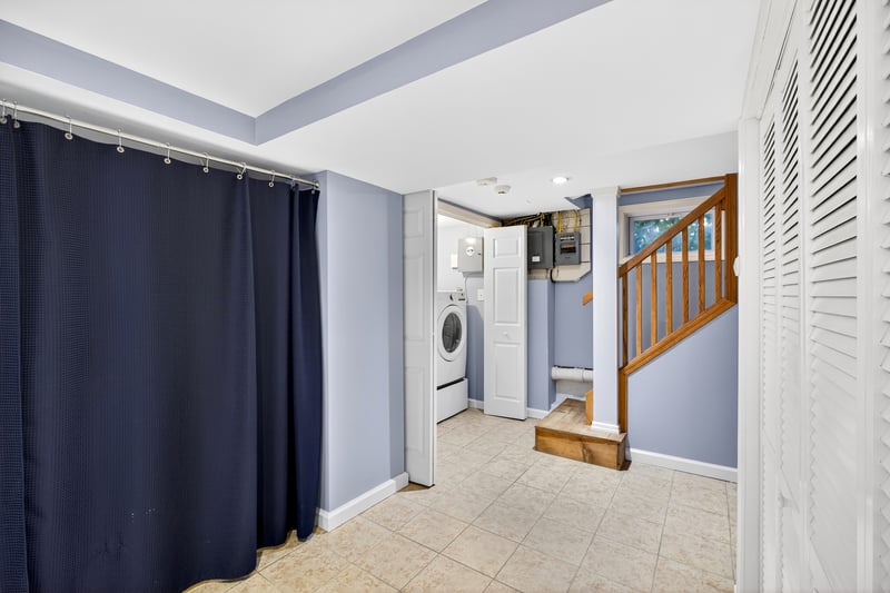 Fully finished walkout with Recreation room, laundry and mechanicals
