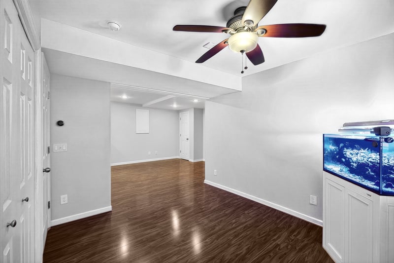 Lowest level recreation room