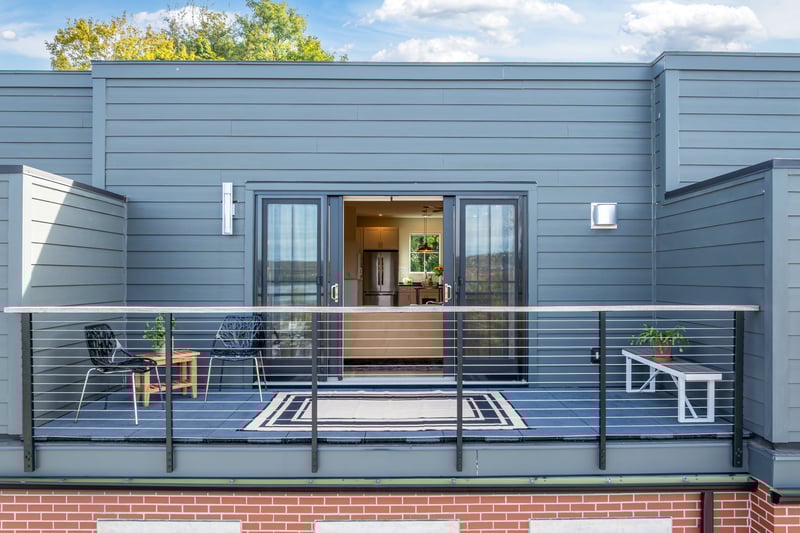 9X16 rooftop terrace.