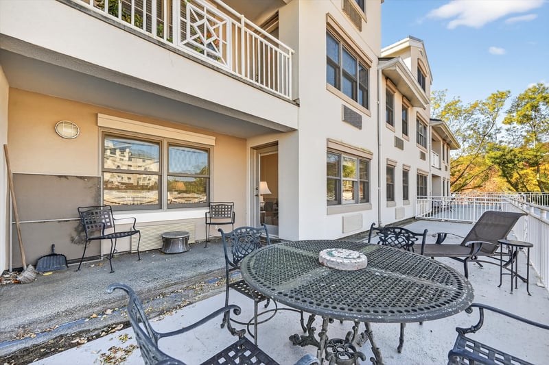 Patio / terrace with a patio and outdoor dining space...