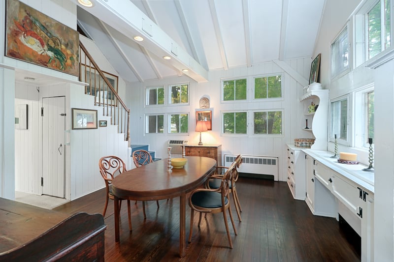 The formal Dining Room is directly accessed to the kitchen, and wow, look at those dimensions.