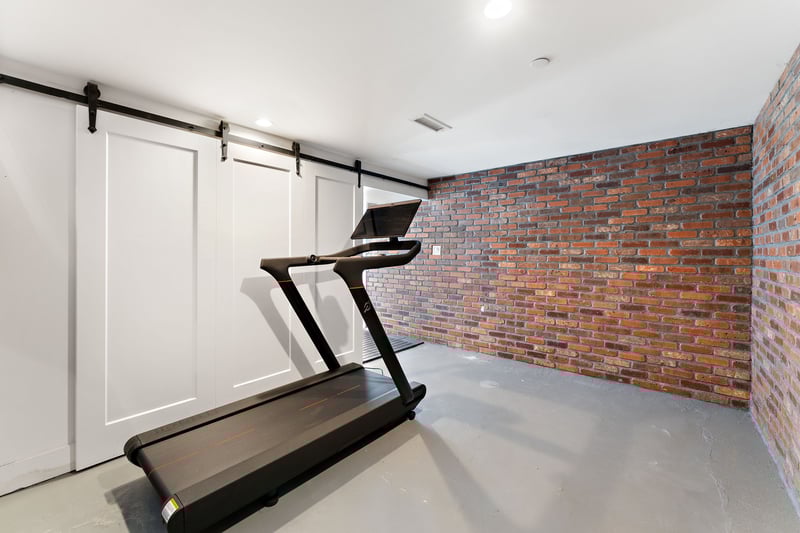 Located in the Walkout Basement