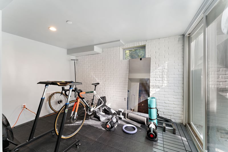 Located in the Walkout Basement