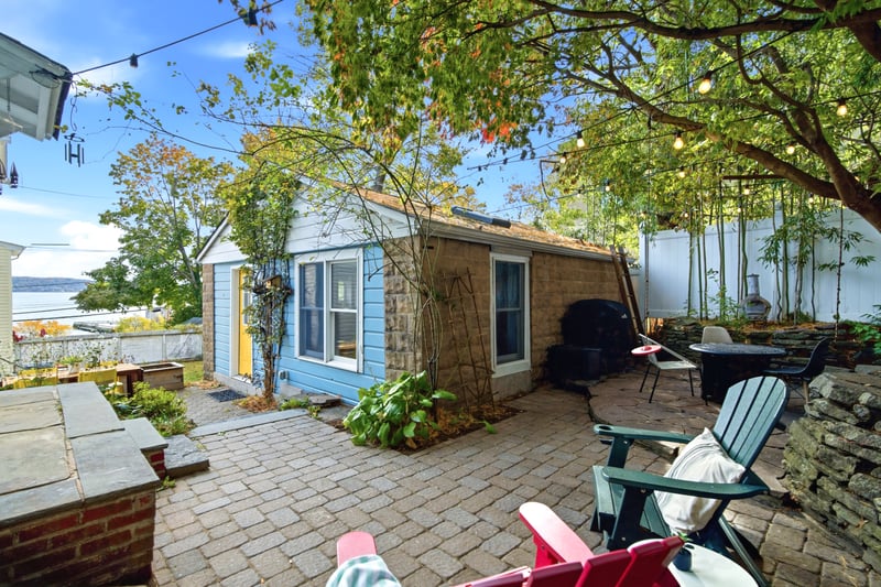 View of outdoor structure