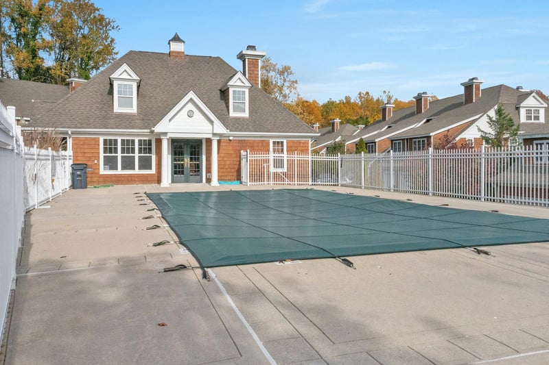 Community pool with club house.