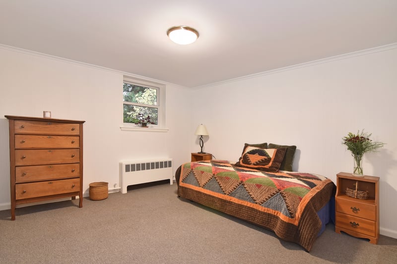 Lower level bedroom also with an en suite bath