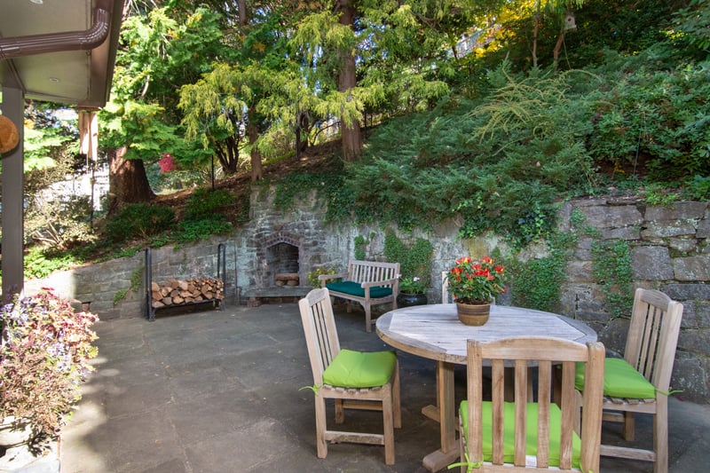 Outdoor entertaining is easy with patio off both the kitchen and dining room