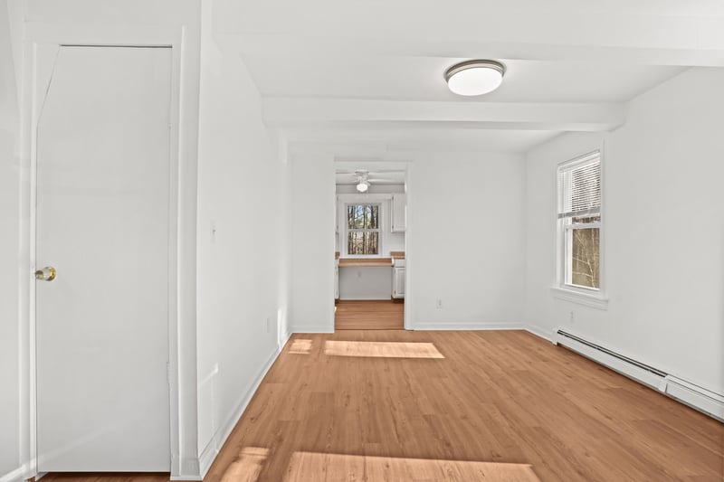 View from Dining Room into Kitchen