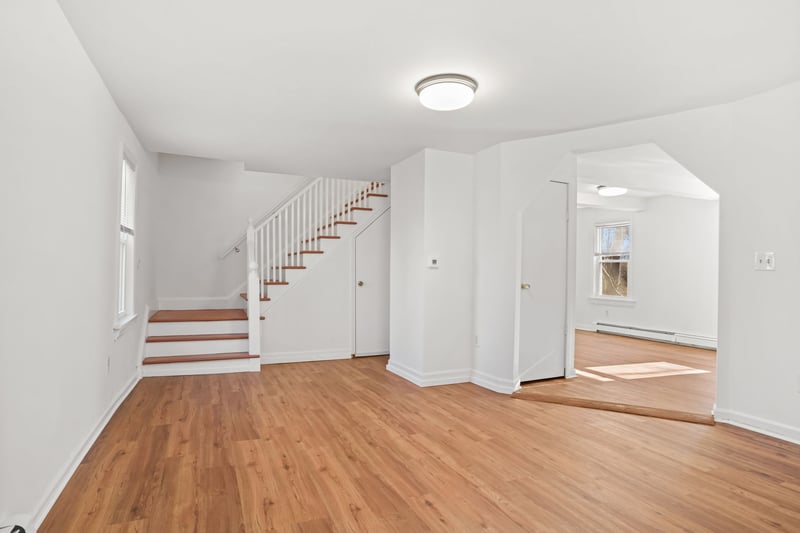 Living Room with Half-Bath