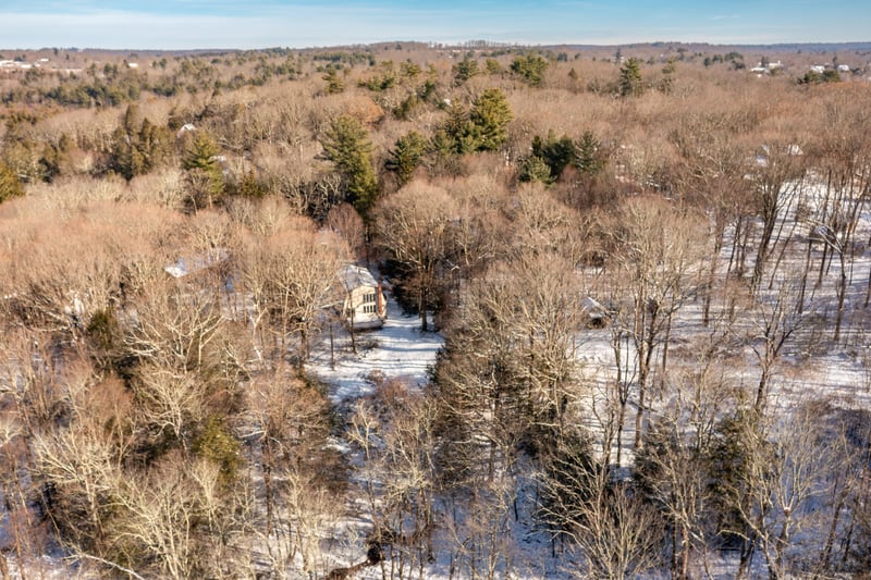 AERIAL VIEW OF PROPEERTY