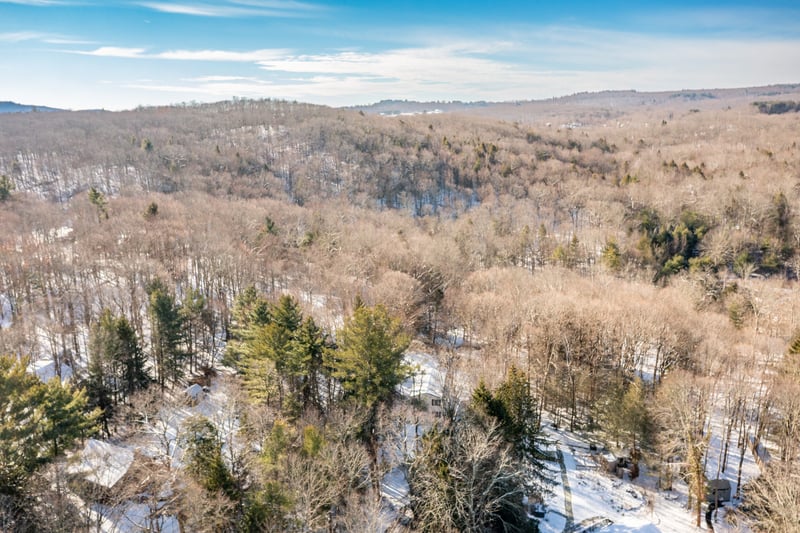 AERIAL VIEW OF PROPERTY