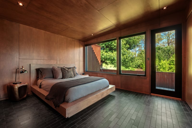 Secondary Bedroom with Porch Access