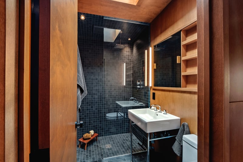 Bathrooms with Customer Cabinetry and Detailing