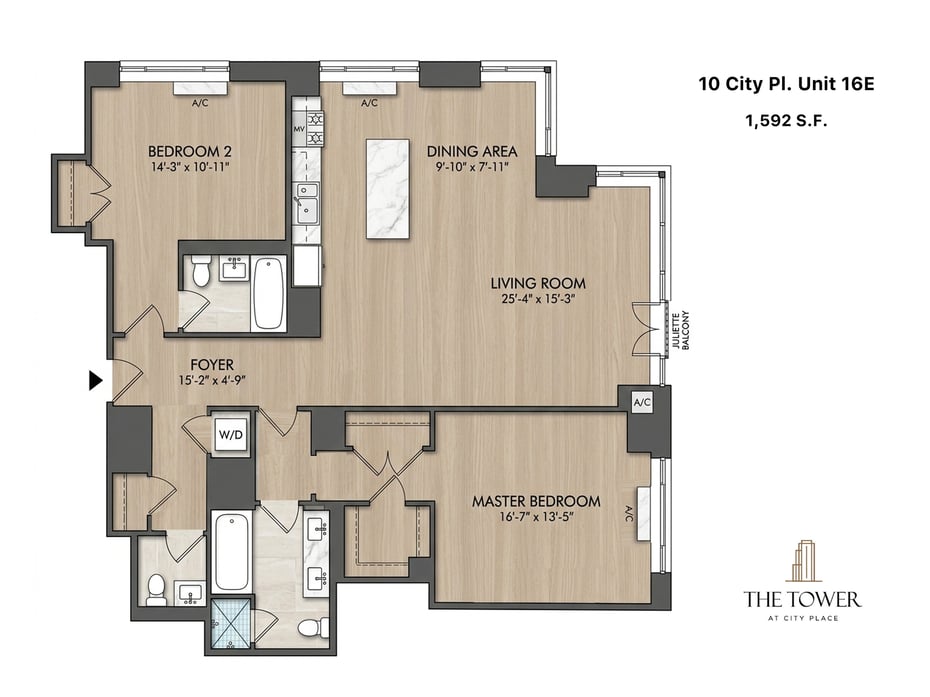 10 City Place  #16E Photo 33