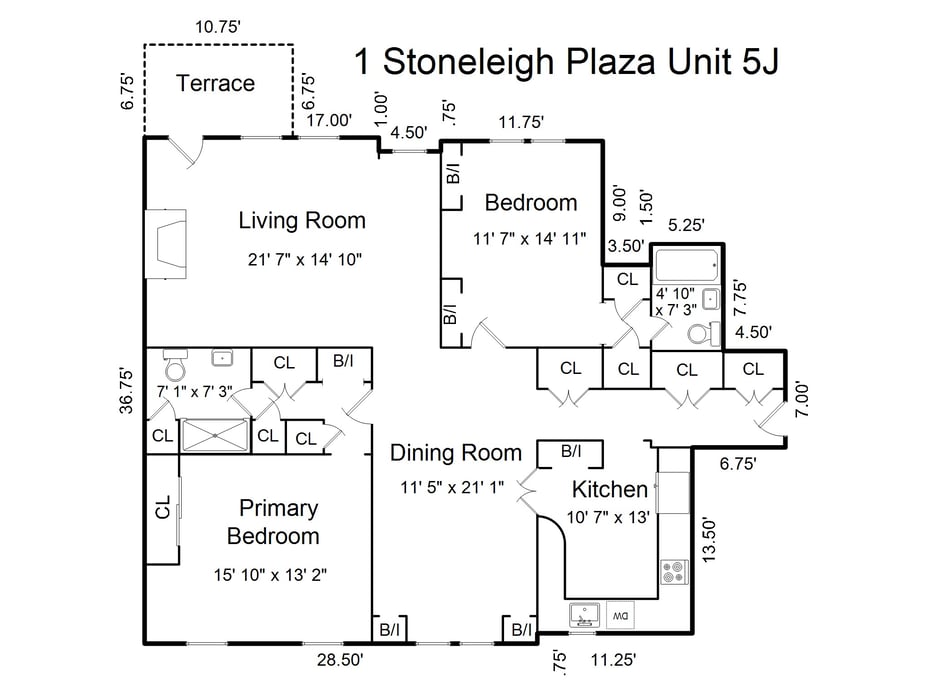 1 Stoneleigh  #5J Photo 37